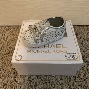 Baby Michael Kors crib shoes
